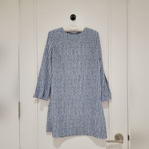 NWT Banana Republic Printed Bell Sleeve Mini Dress XS